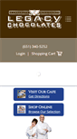 Mobile Screenshot of legacychocolates.com